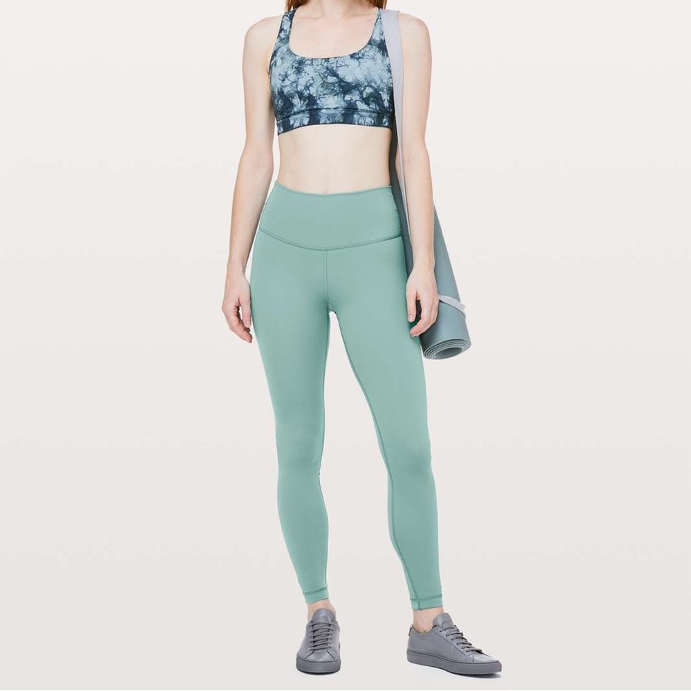 Lululemon Wunder Under Hi-Rise Tight *28" in frosted pine